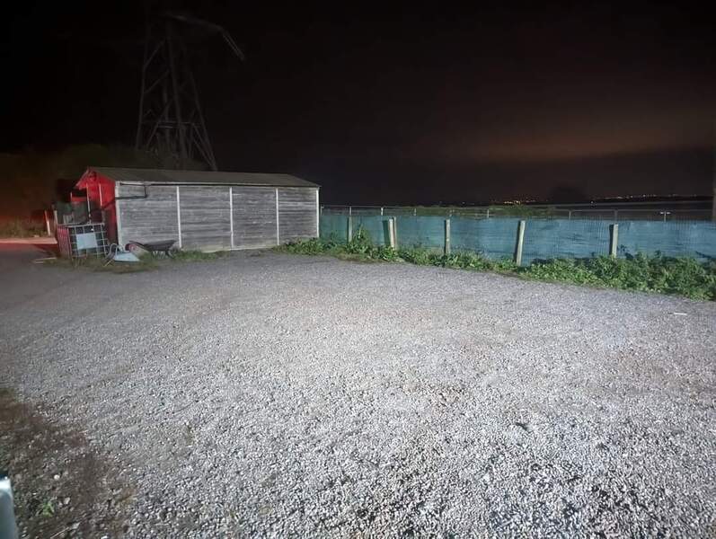 Training facility car park