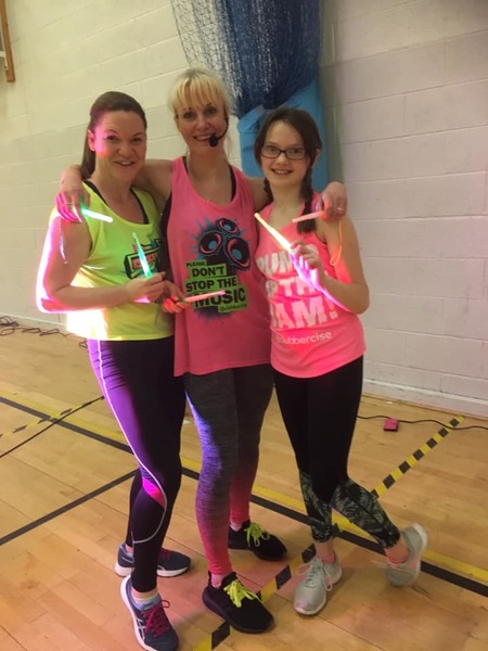 Family Clubbercise Mum & Daughter with our TEAMASV Instructor Lisa V!