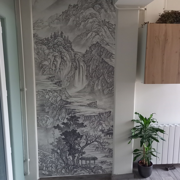 salle d'attente du cabinet de réflexologie plantaire Saint-Etienne