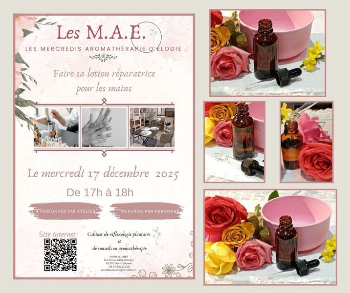 #atelier #aromathérapie #elodieallibert #bienetre #saintetienne #loire #42