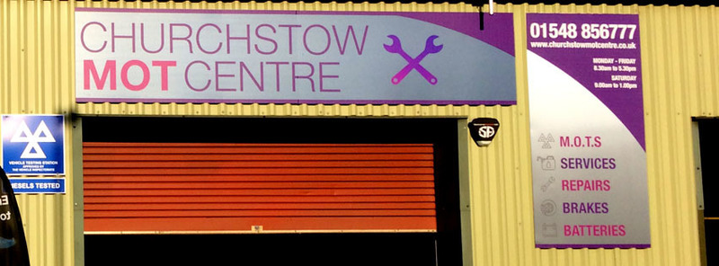 Churchstow MOT Centre Garage Front