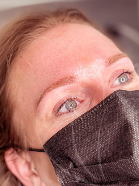Powderbrows mit einem natürlichen rötlichen Pigment