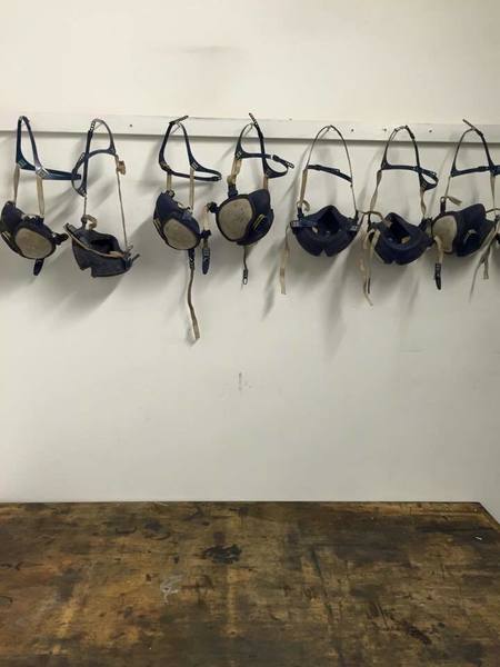 Respirator masks for etching.