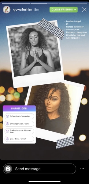 Our first 3 dates story