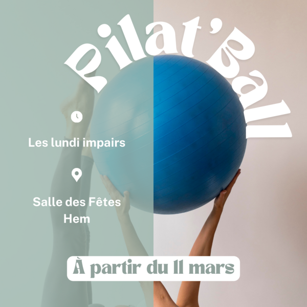 Nouveauté chez I Fit Good ! Venez découvrir le Pilat'Ball :  cours ludique effectué avec un ballon (swiss ball) qui permet de renforcer les muscles en profondeur ! Les cours seront donnés les lundis impairs à partir du 11 mars 2024 ! 