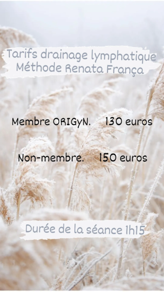 Règlements : espèces ou chèques.