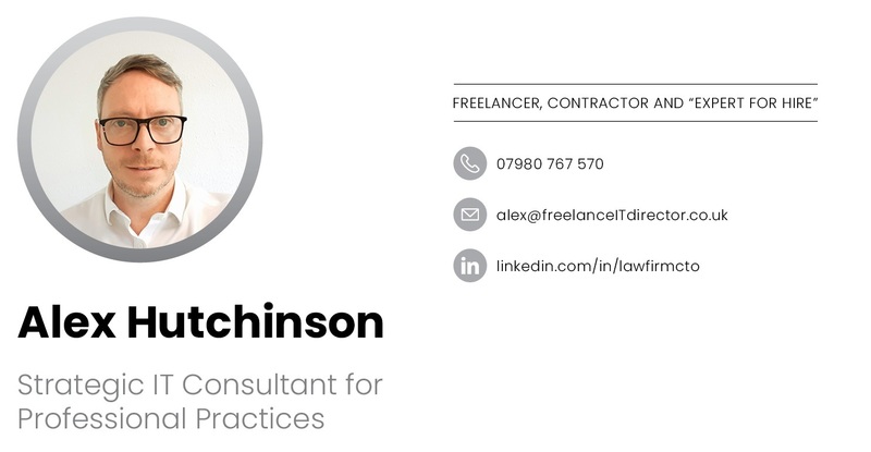 Email signature and contact details
