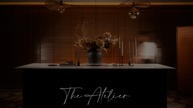 The Atelier | 

Where ideas take shape through making.

A versatile creative setting for hands-on workshops, masterclasses and product presentations. Perfect for floral design, handmade pasta and culinary masterclasses, pottery demonstrations, artist talks and creative brand experiences.