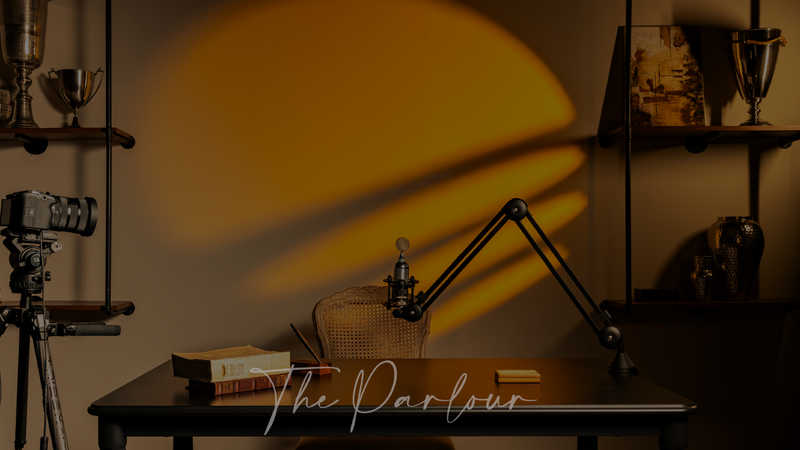 The Parlour | 

Because ideas don’t end with a presentation. They begin with a conversation.

Created for meaningful dialogue, cultural exchange and creative expression. Perfect for art lectures, book discussions, acoustic performances, intimate interviews, poetry readings and thought-provoking conversations.