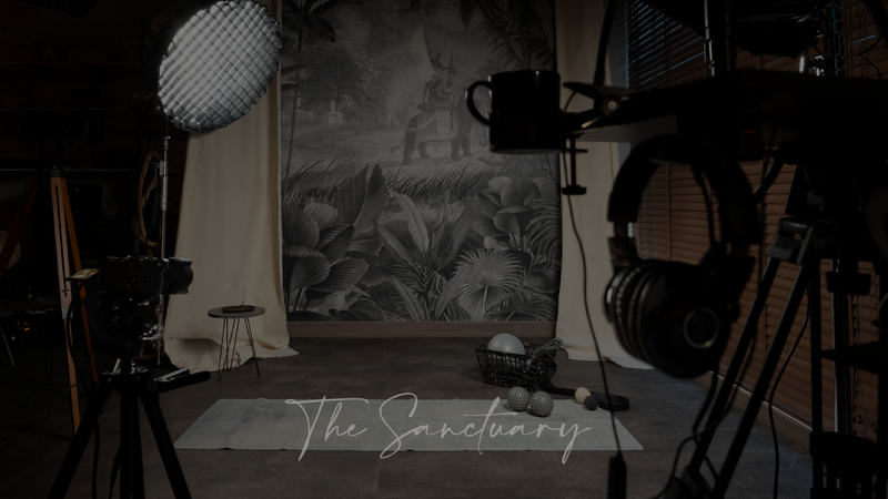 The Sanctuary:

A space for reflection, presence and meaningful conversation.

Designed for wellness recordings, transformational discussions, meditation practices, intimate gatherings and soulful podcasts. Inspired by the idea of sanctuary as a place of pause, discovery and renewal.

Ideal for: wellness practitioners, coaches, therapists, yoga instructors, meditation guides, intimate conversations and personal development content.